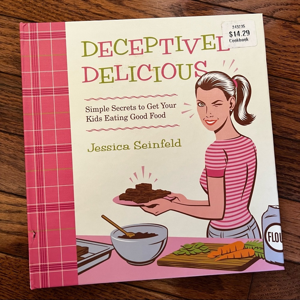 * $8 with $15+ bundle *  Deceptively Delicious cookbook
